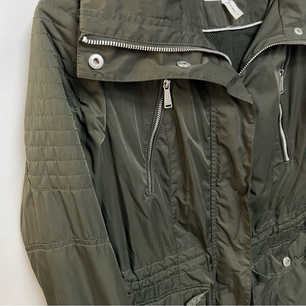 Bcbgeneration Olive Green Cargo Jacket Utility Ra… - image 3